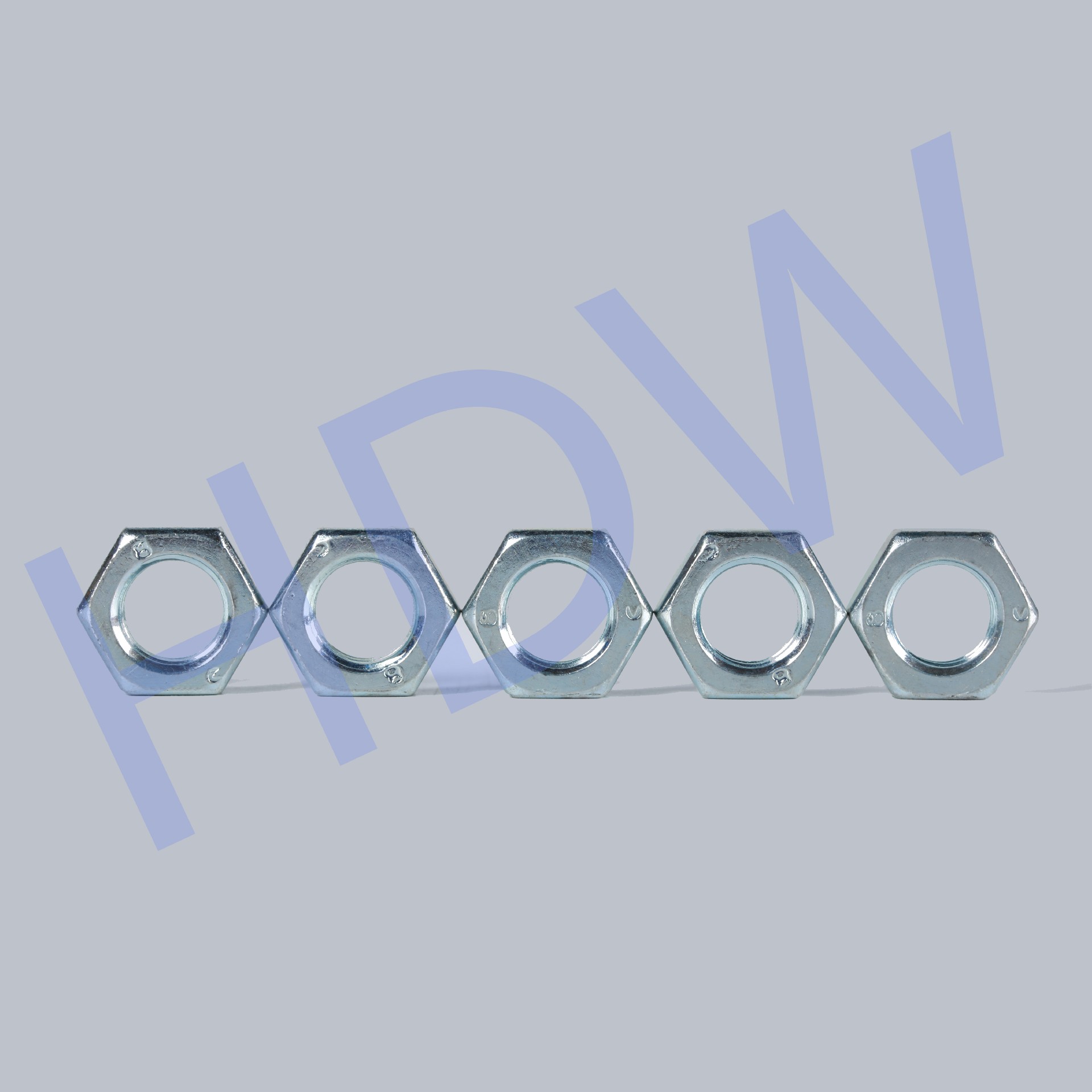 Thin Nut GB6172 Galvanized