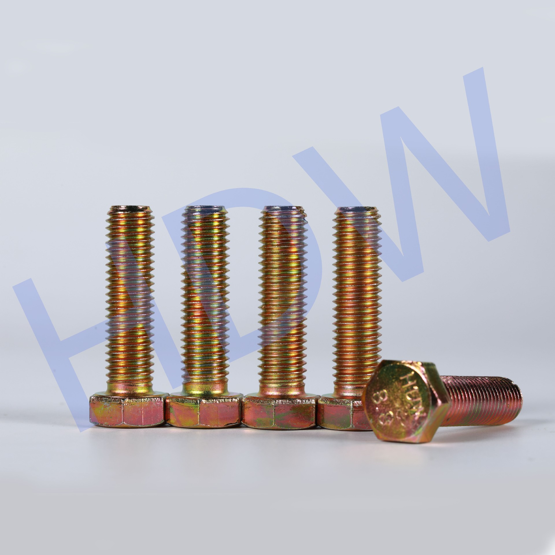 Grade 8.8 Color Plated Hexagon Head Bolt