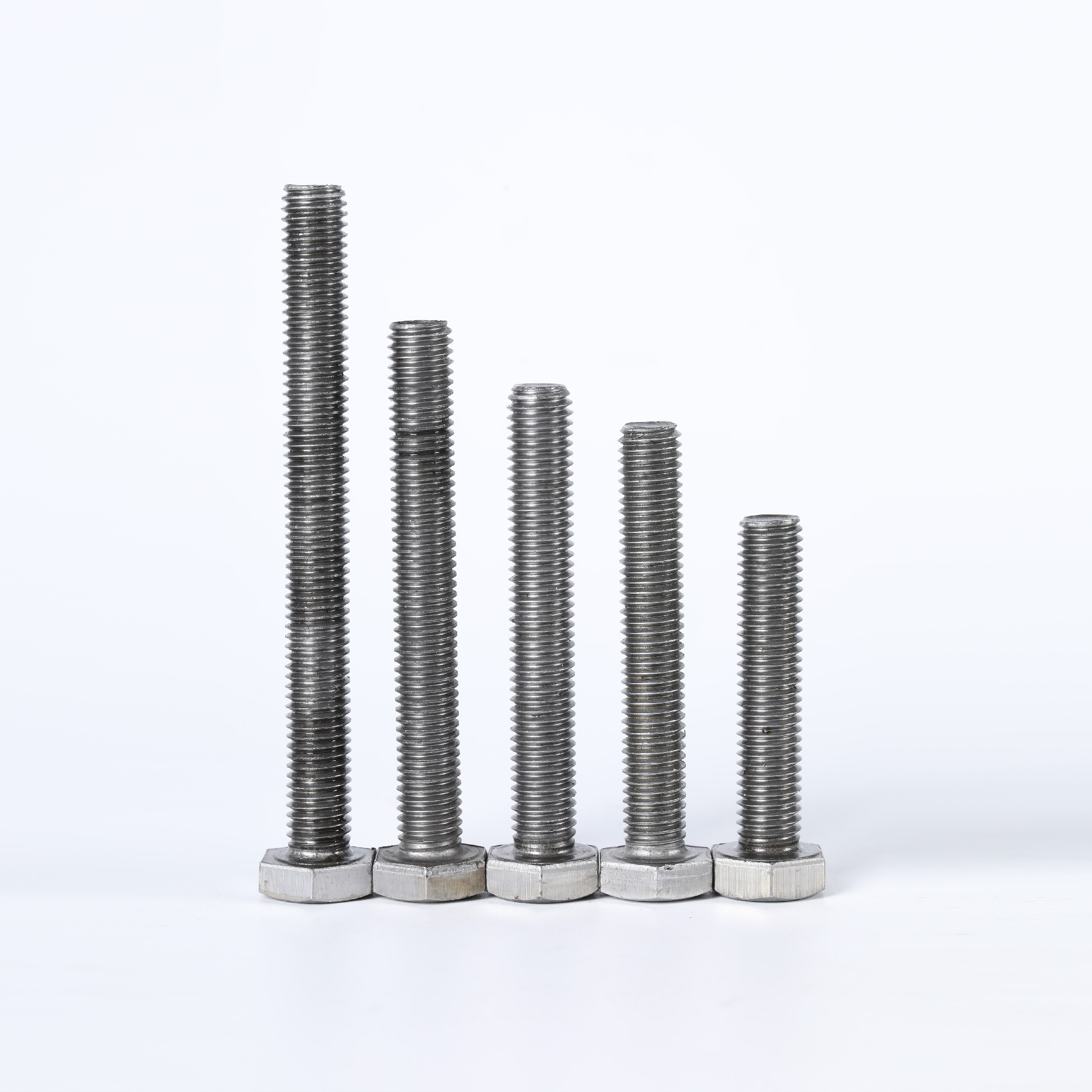 Grade 4.8 Natural Color Hexagon Head Bolt