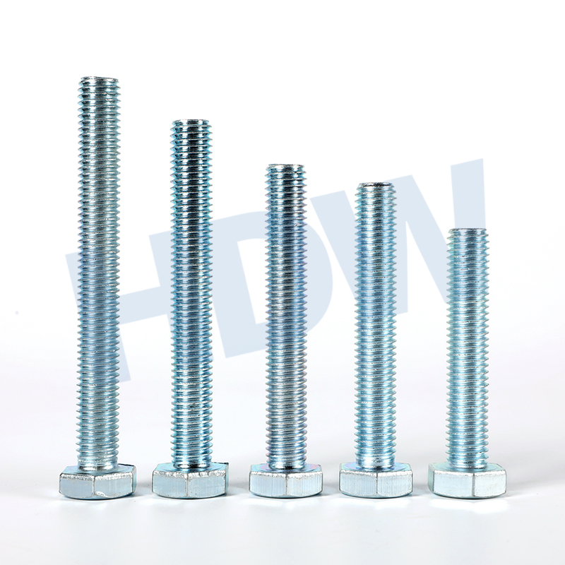Grade 4.8 Galvanized Hexagon Head Bolt