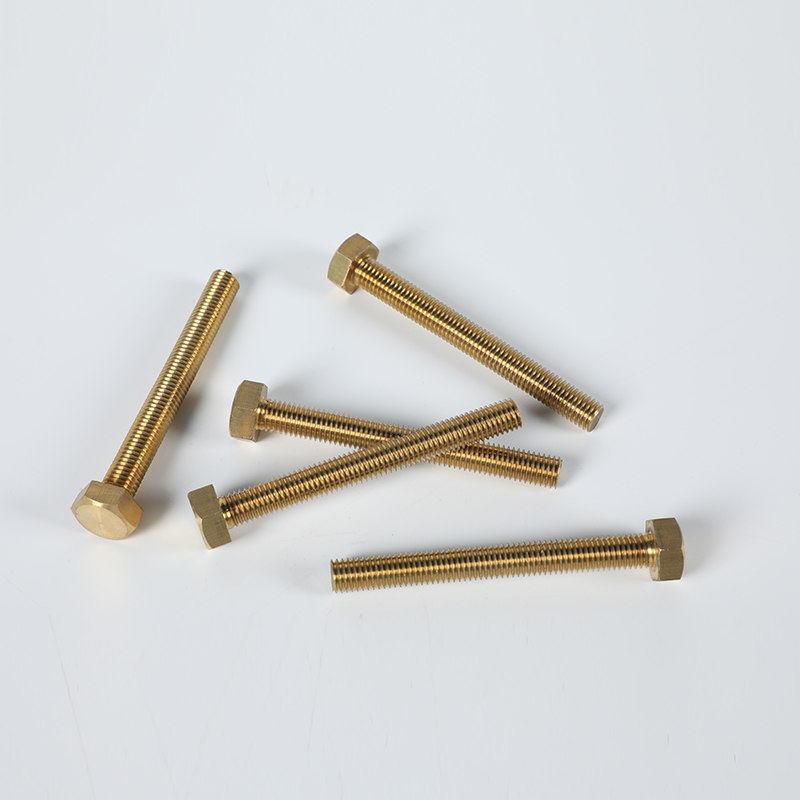 Copper Hexagon Head Bolt