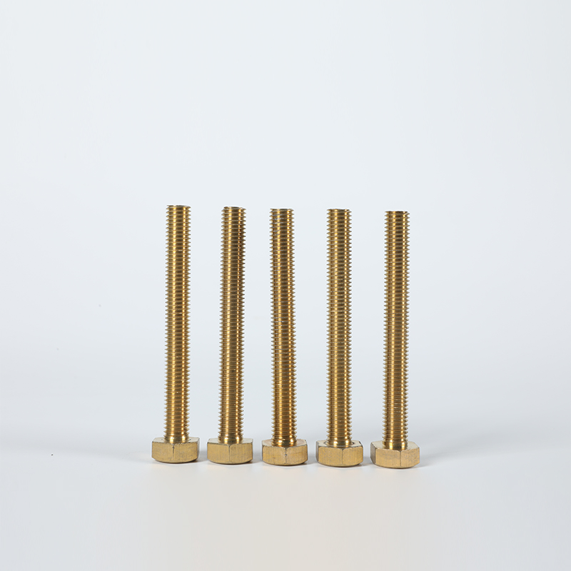 Copper Hexagon Head Bolt
